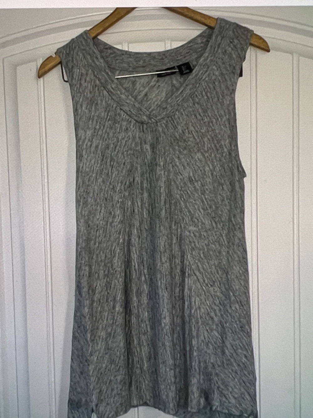 Linen long Tunic Sleeveless Top
